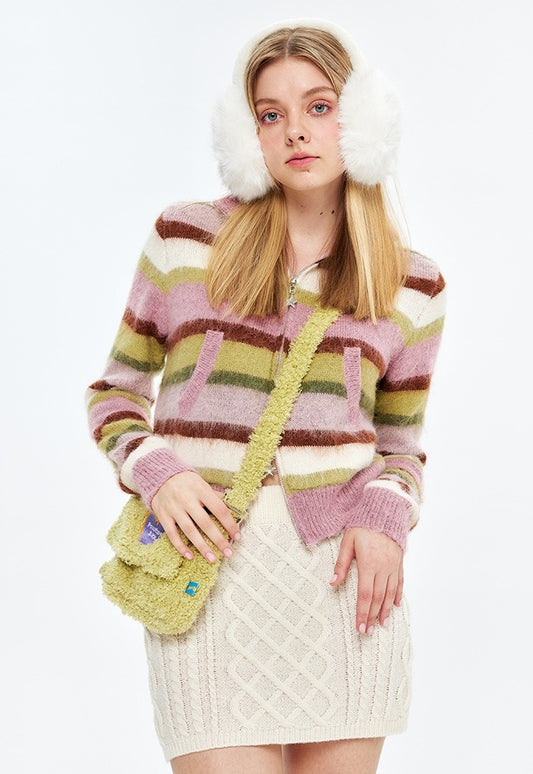 Gracie Colorful Striped Sweater