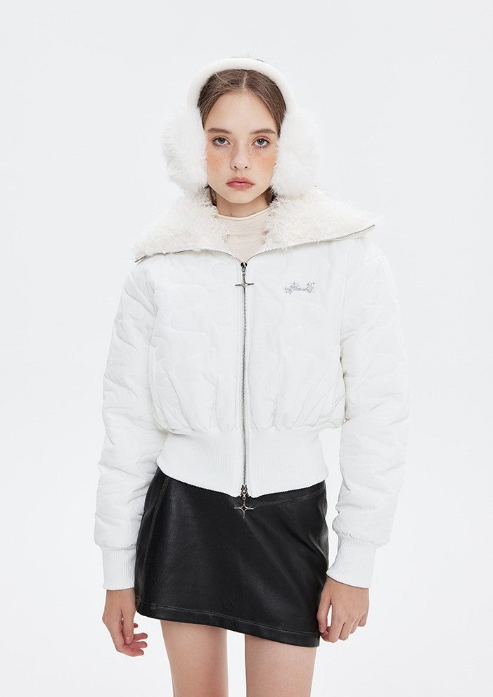 Lori Double Zipper Cotton Coat