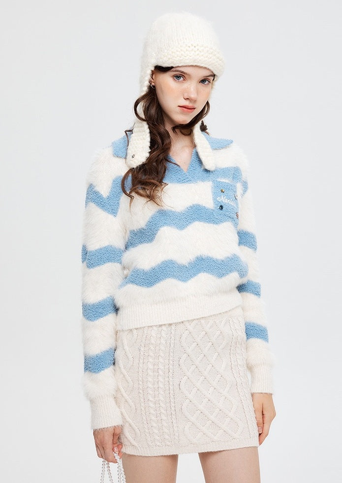 Gillian Polo Collar Sweater