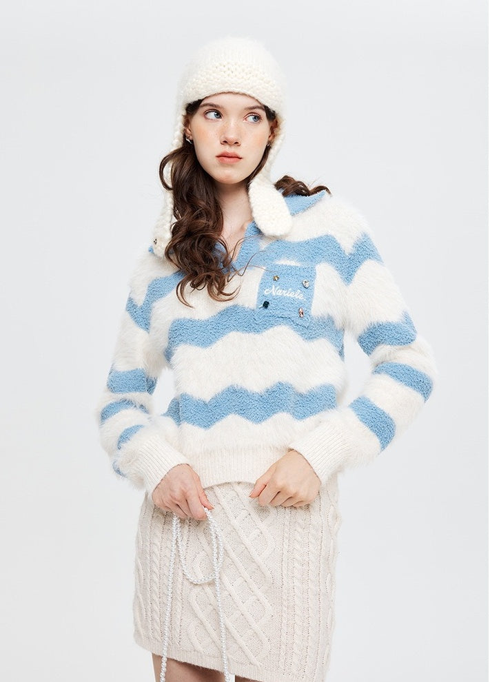 Gillian Polo Collar Sweater