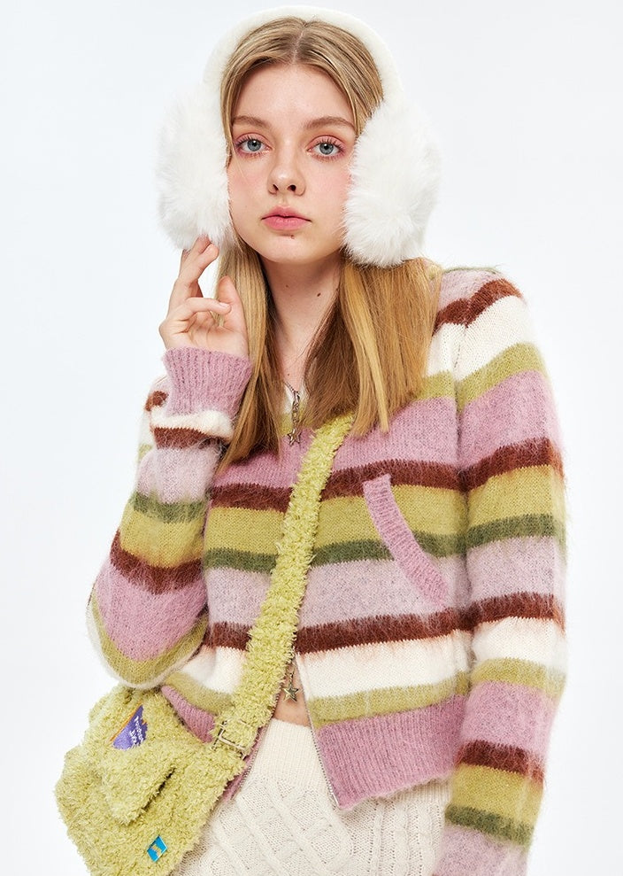 Gracie Colorful Striped Sweater