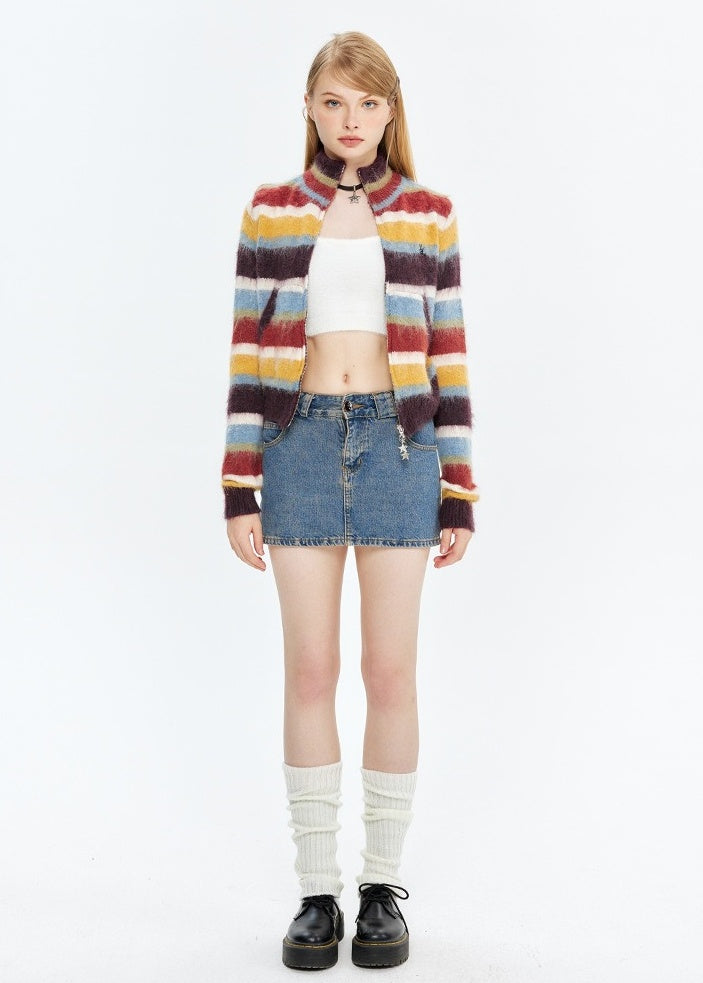 Gracie Colorful Striped Sweater