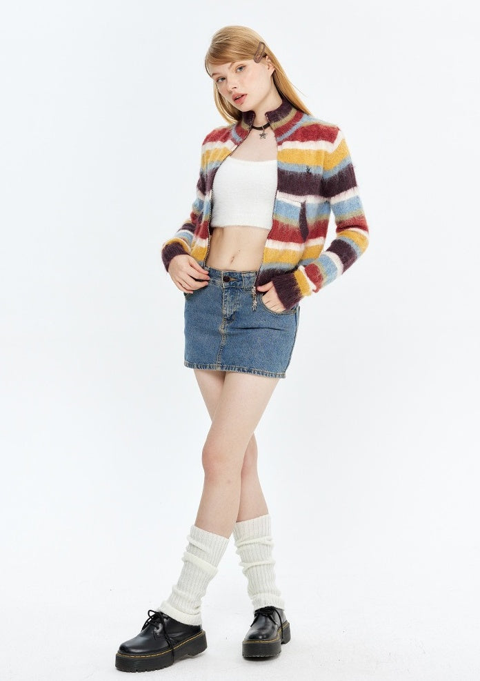 Gracie Colorful Striped Sweater