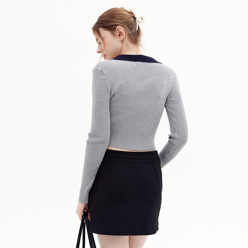 Jeanie Lapel Sweater