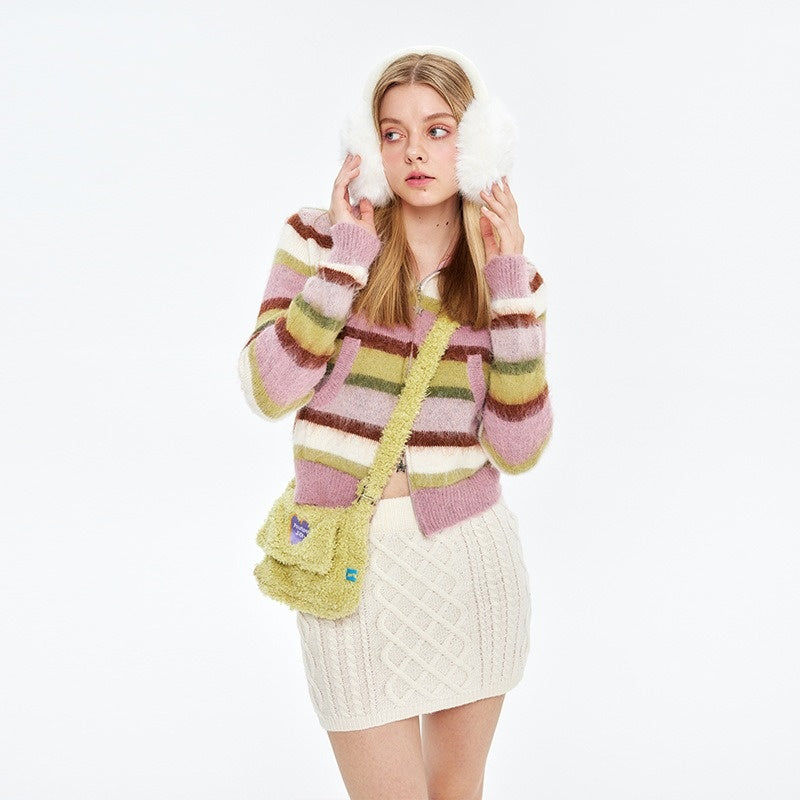 Gracie Colorful Striped Sweater