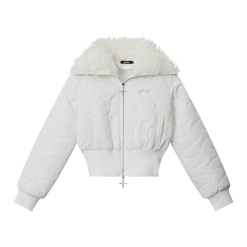 Lori Double Zipper Cotton Coat