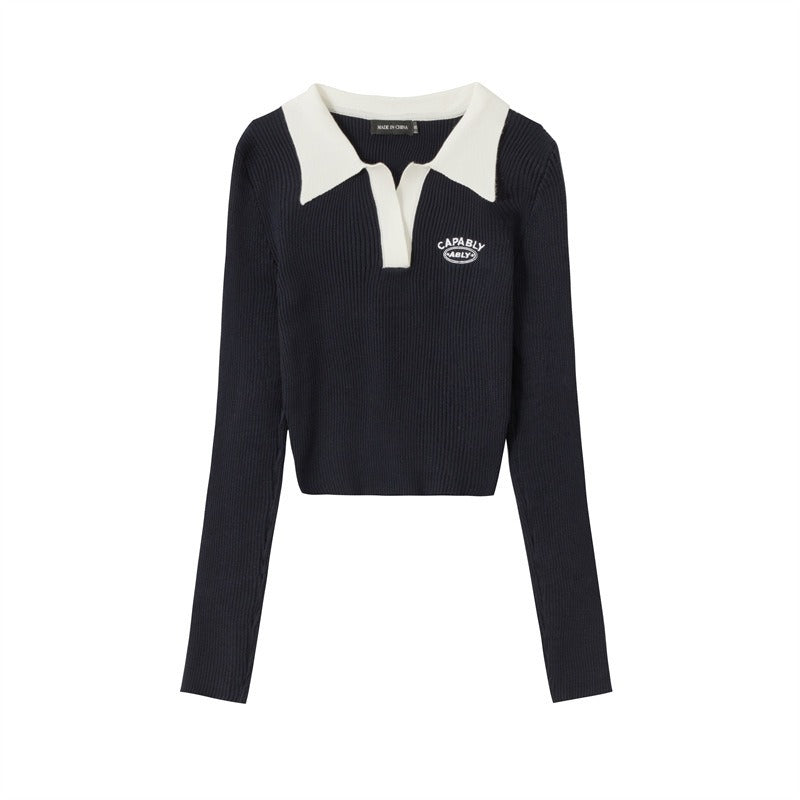 Jeanie Lapel Sweater